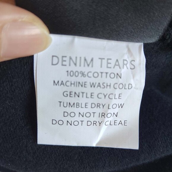 Denim Tears Black Sweatpants - Picture 2 of 11